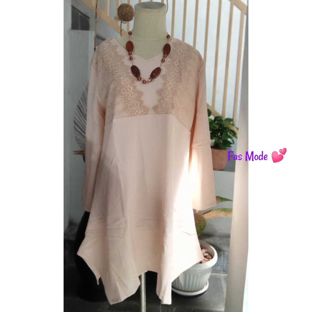 Tunik Renda Warna