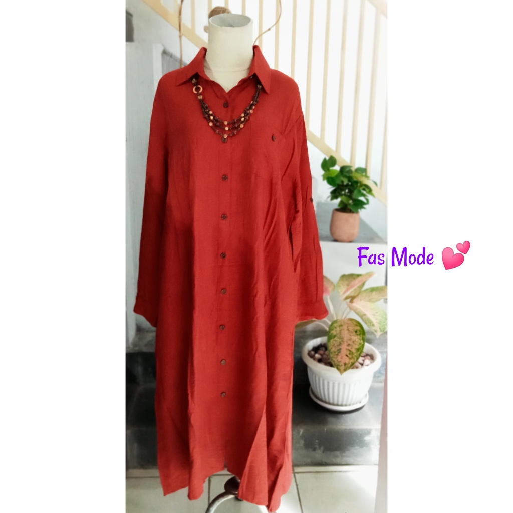 Longtunik Polos Warna
