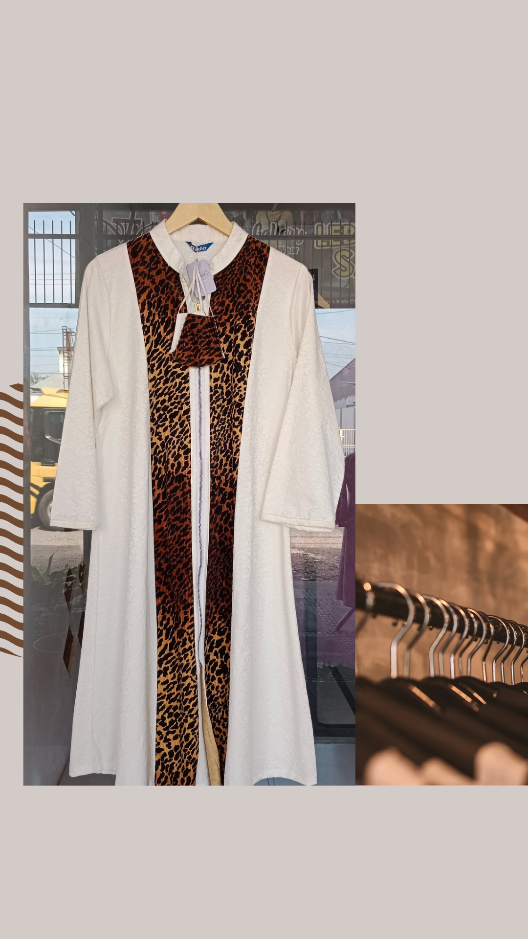 Tunik Moeslim Leopard